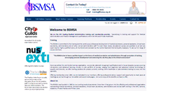 Desktop Screenshot of bsmsa.org.uk